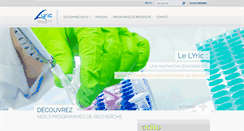 Desktop Screenshot of cancer-lyric.com